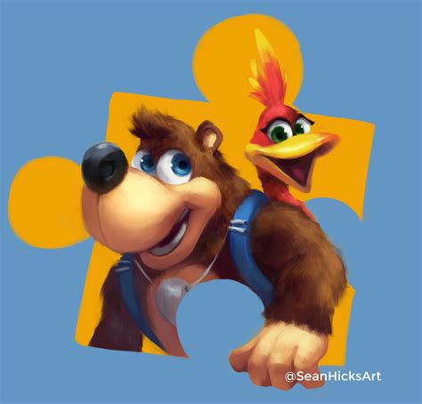 banjo kazooie fanart